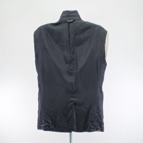 Jos A Bank Wool Blazer 44L Gray Herringbone 2 Button Tagged 46L - Picture 11 of 12